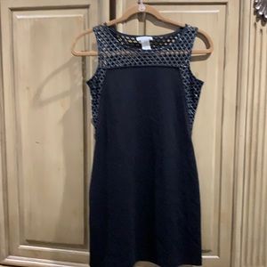 Women’s Black and Silver Dress